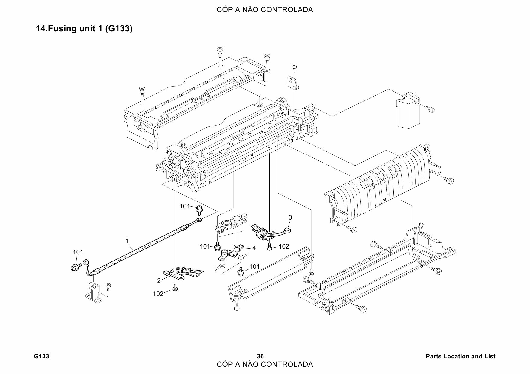 RICOH Aficio SP-C811DN G133 Parts Catalog-3